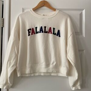 Z Supply sweatshirt Falalala like NEW
